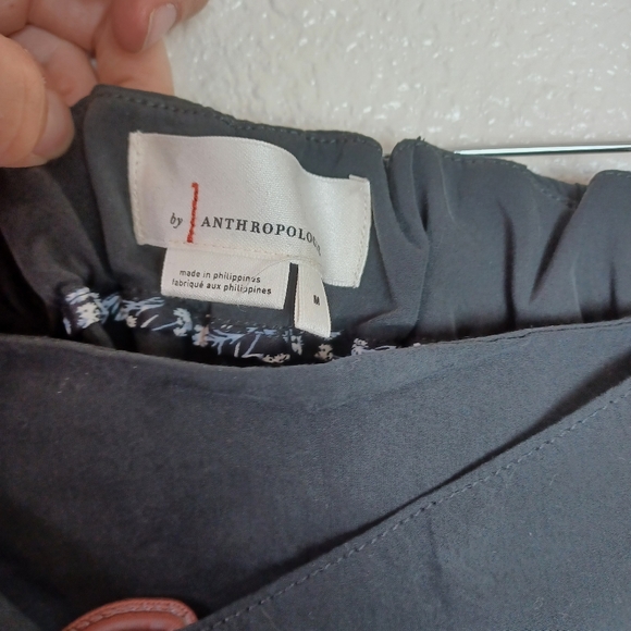 Anthropologie Cupro Wrap Pants (M) - Picture 7 of 11